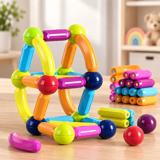 jeu construction magnetique