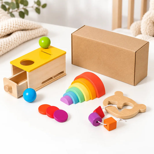 coffret eveil bebe montessori