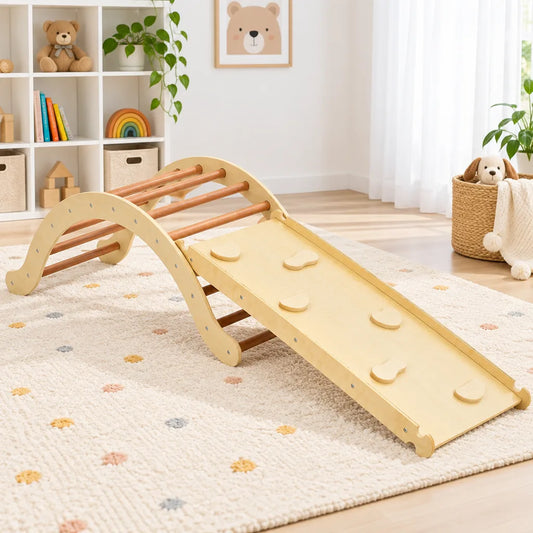 Arche escalade bois enfant