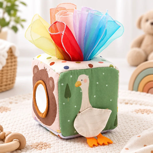 cube sensoriel bebe montessori