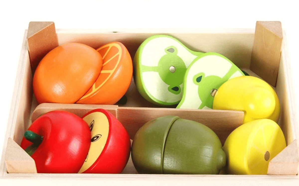 Jouet Fruits & Légumes en Bois Montessori