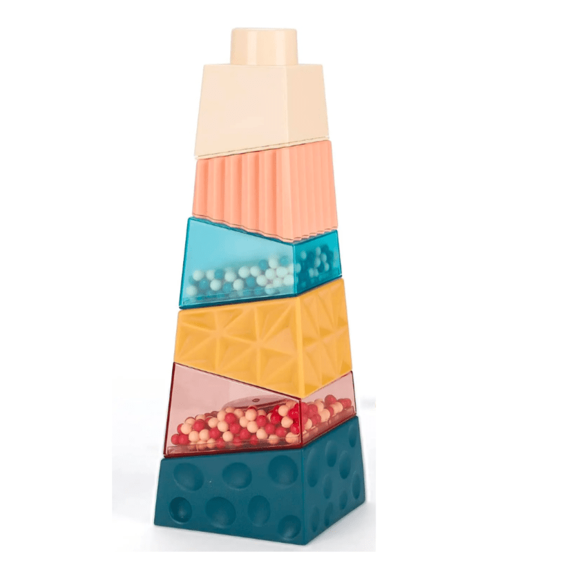 Jouets Montessori empilables pour bébé Montessori