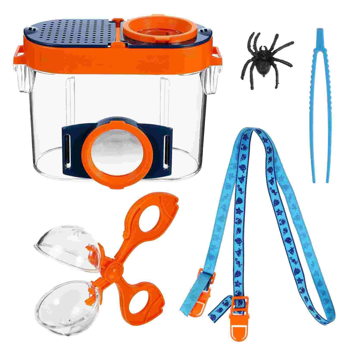 Kit d'Exploration d'Insectes avec Boîte Loupe et Accessoires Montessori