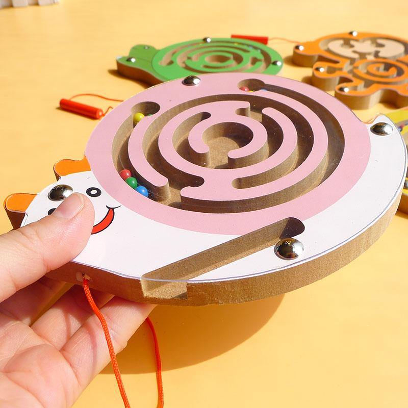 Labyrinthe Animalier Montessori en Bois