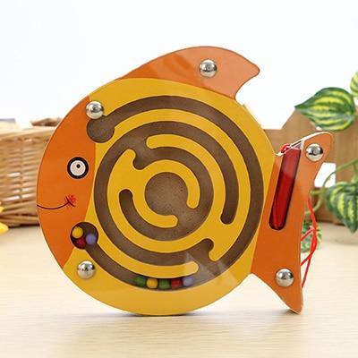 Labyrinthe Animalier Montessori en Bois