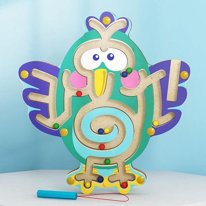 Labyrinthe Animalier Montessori en Bois