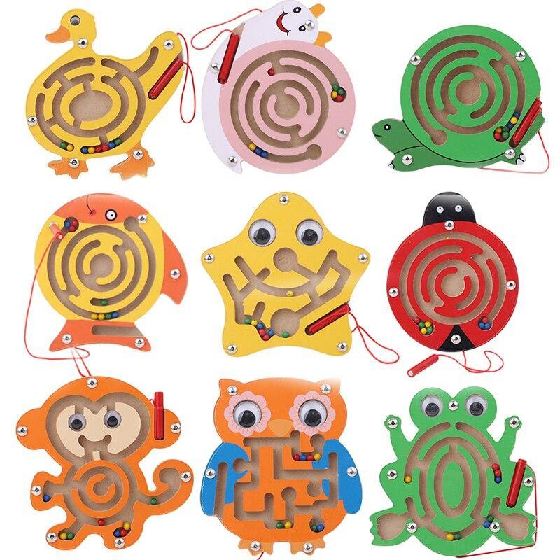 Labyrinthe Animalier Montessori en Bois
