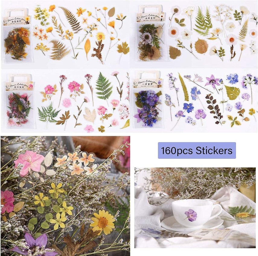 Lot d'Autocollants Floral & Végétal Montessori