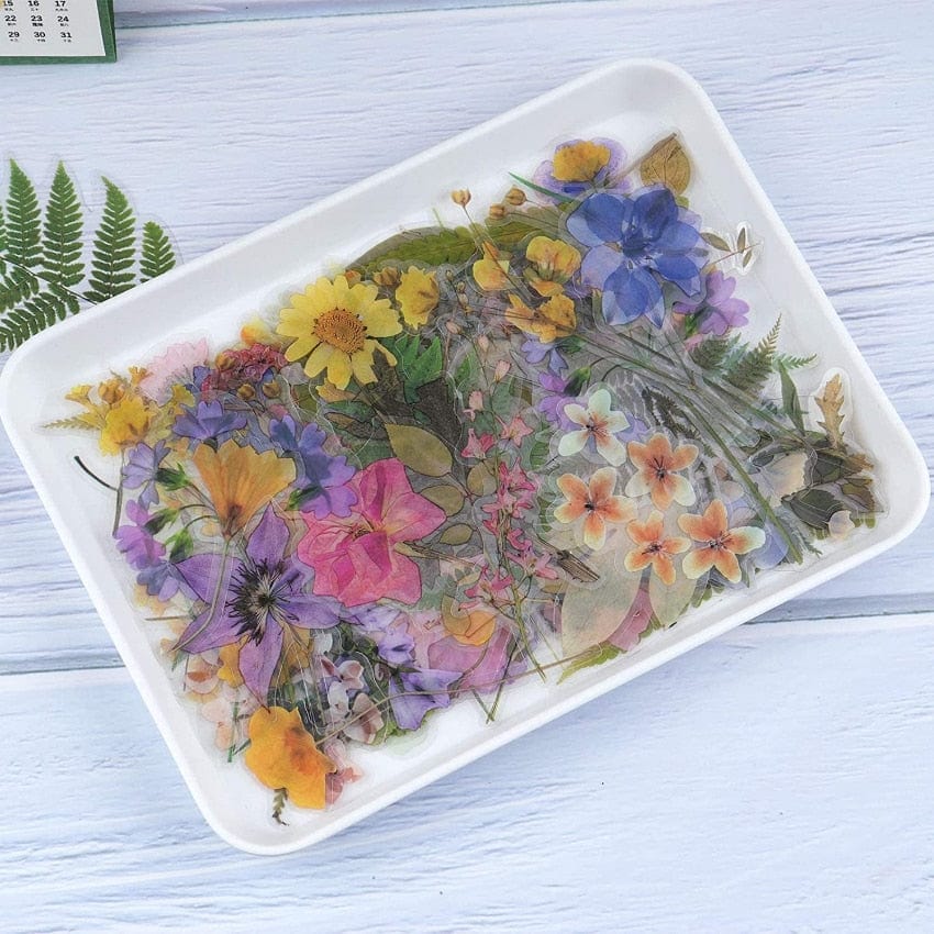 Lot d'Autocollants Floral & Végétal Montessori