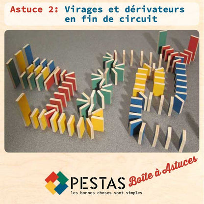 Lot de 24 Astuces Montessori Dominos