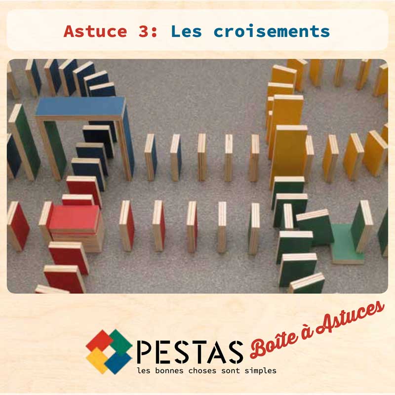 Lot de 24 Astuces Montessori Dominos