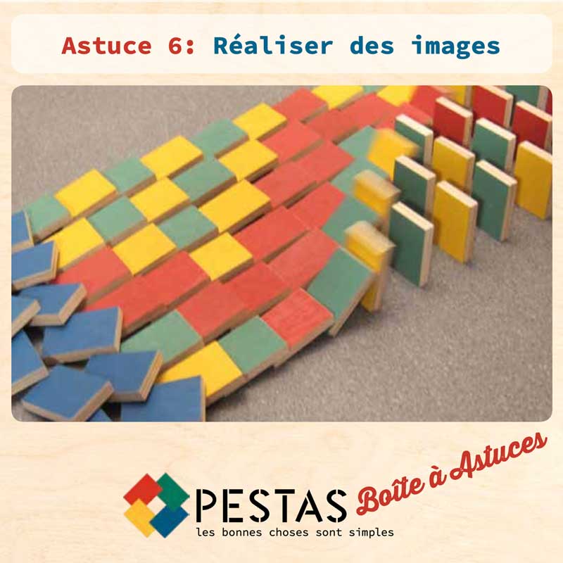 Lot de 24 Astuces Montessori Dominos