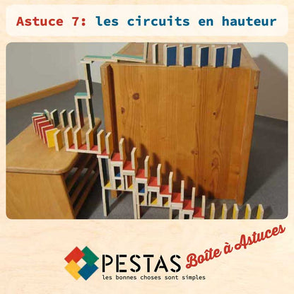 Lot de 24 Astuces Montessori Dominos