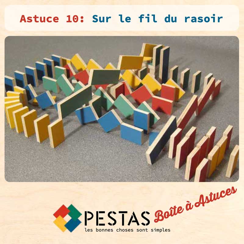 Lot de 24 Astuces Montessori Dominos