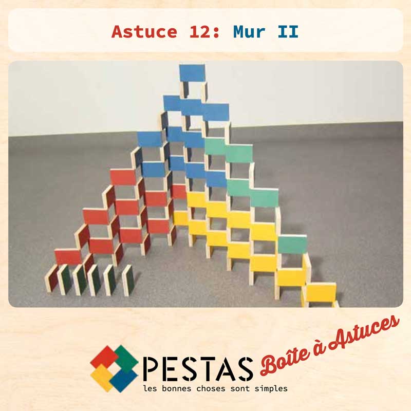 Lot de 24 Astuces Montessori Dominos