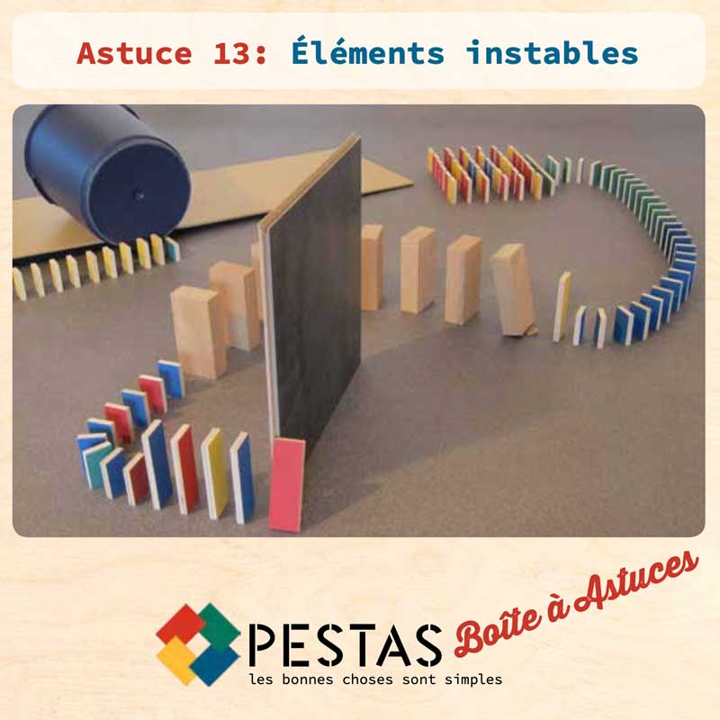 Lot de 24 Astuces Montessori Dominos