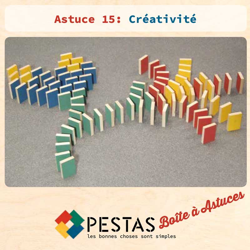 Lot de 24 Astuces Montessori Dominos