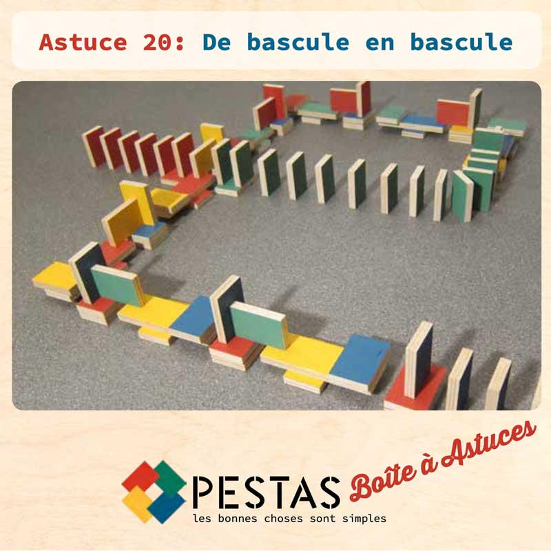 Lot de 24 Astuces Montessori Dominos