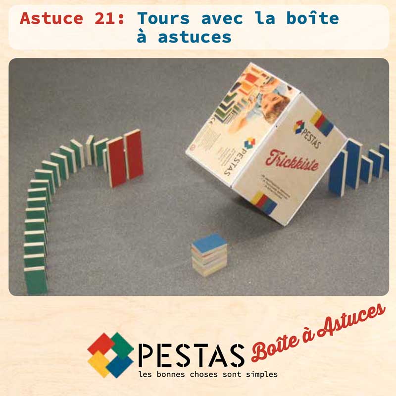 Lot de 24 Astuces Montessori Dominos
