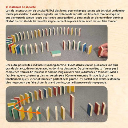 Lot de 24 Astuces Montessori Dominos