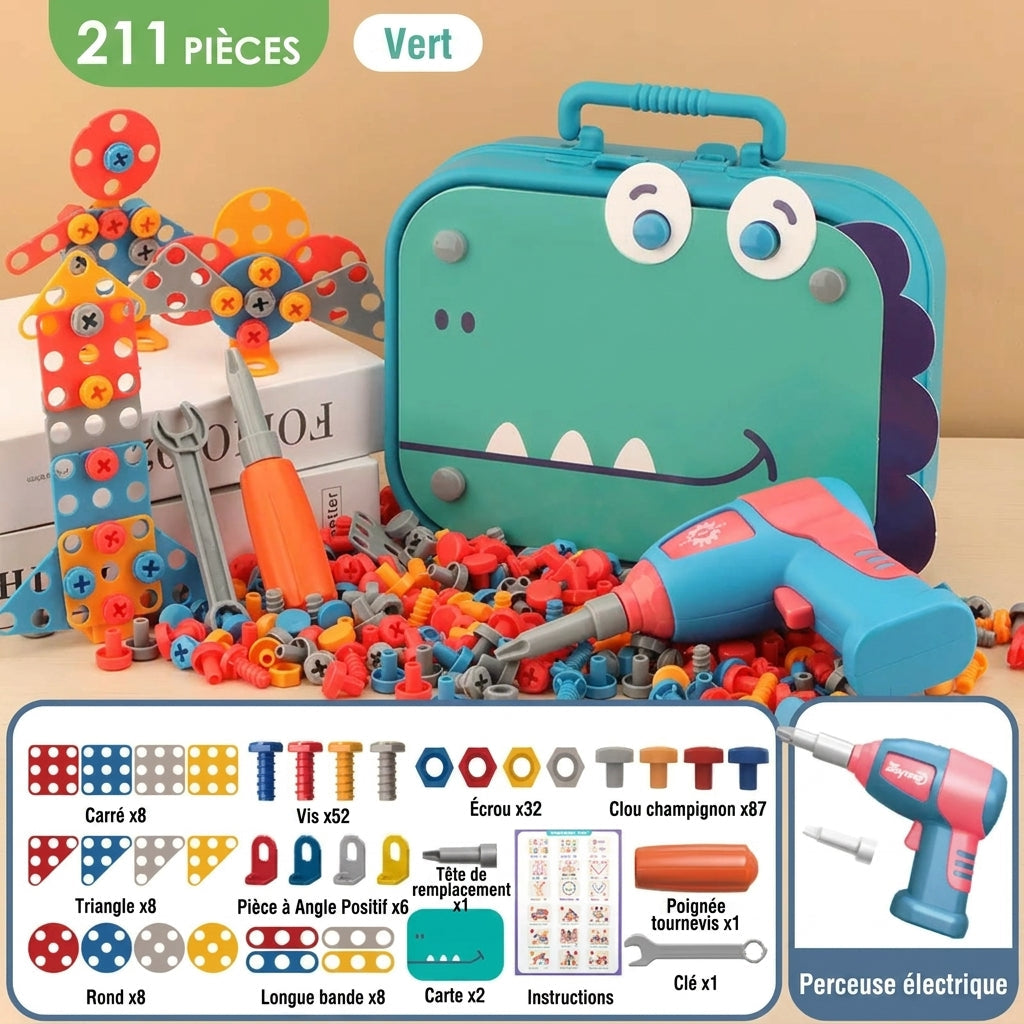 Ensemble de perçage Montessori