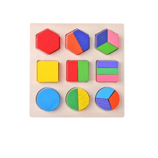 Plateau Formes 3D Montessori - Explorez et Apprenez