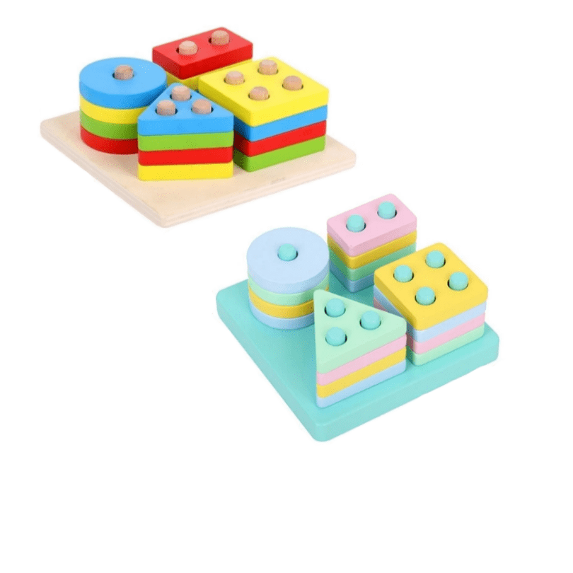 Plateau Montessori 4 Formes Montessori Plus