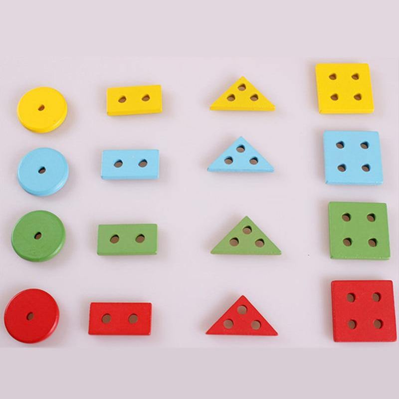 Plateau Montessori 4 Formes Montessori Plus