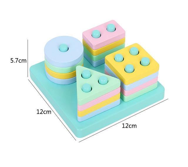 Plateau Montessori 4 Formes Montessori Plus
