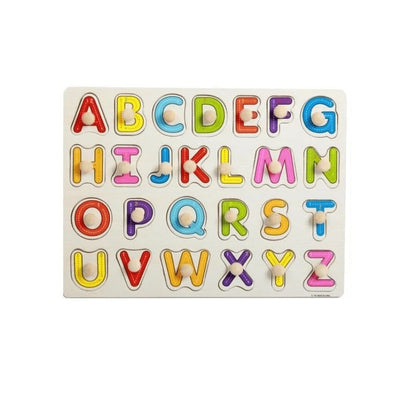 Plateau Alphabet Majuscule Montessori