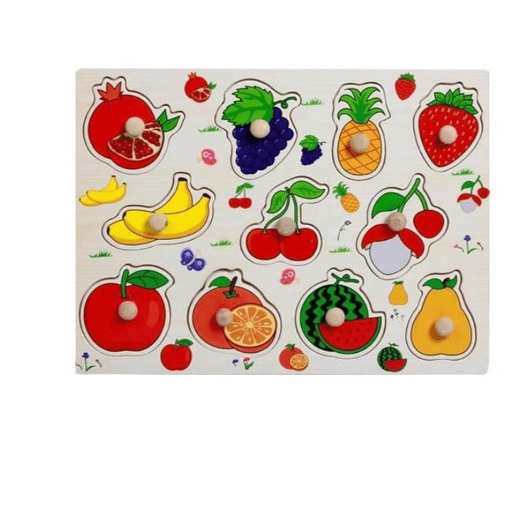 Plateau Montessori Fruits Montessori - Éveil sensoriel à travers les fruits