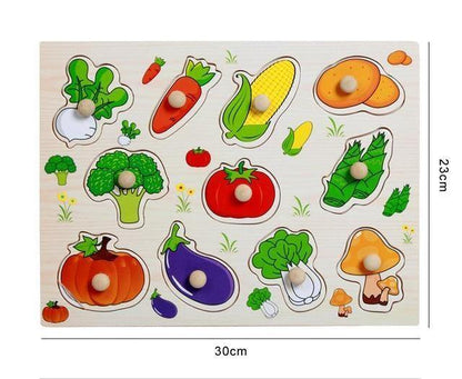 Plateau Montessori Végétaux Montessori