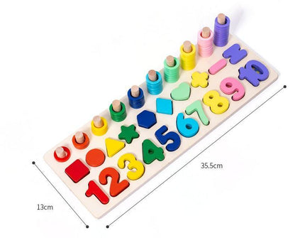Puzzle Montessori Formes Animaux