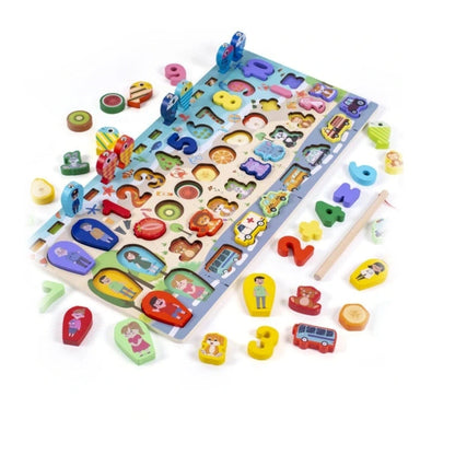 Puzzle Montessori Objets et Animaux Montessori - Collection Éducative
