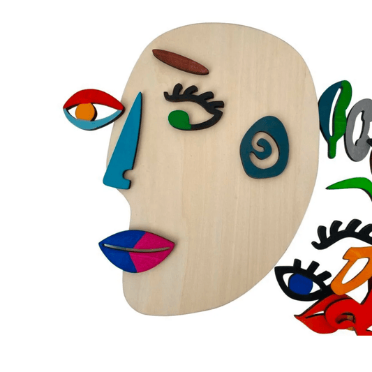 Puzzle Visage Artistique pour Enfants Montessori - Édition Spéciale