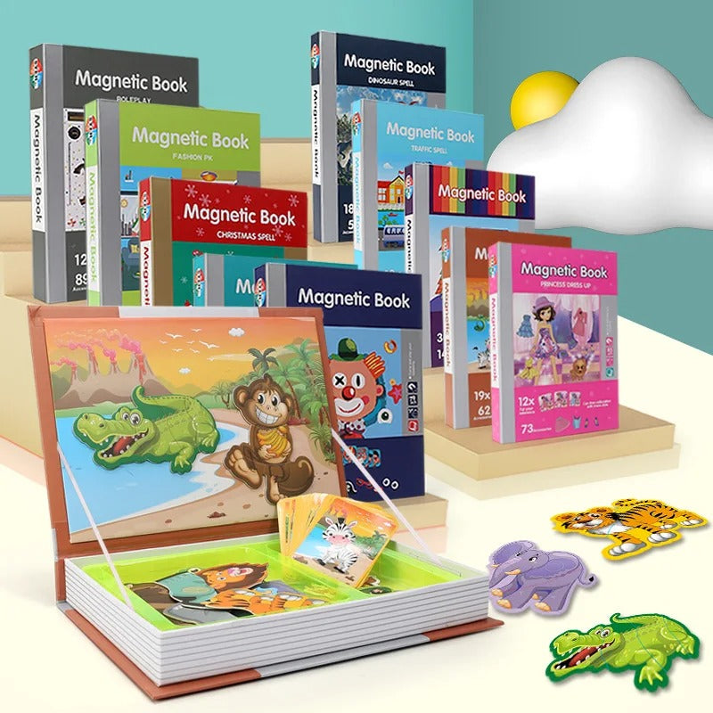 Puzzle Magnétique Portrait | Jeu Éducatif Montessori 🧩🎭
