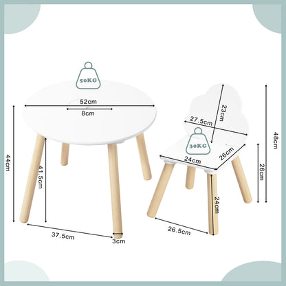 Ensemble Montessori Table & Chaises pour Enfants