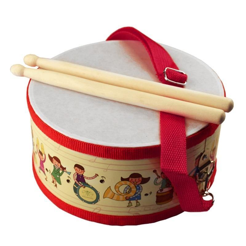 Tambour en bois Montessori pour Bébé