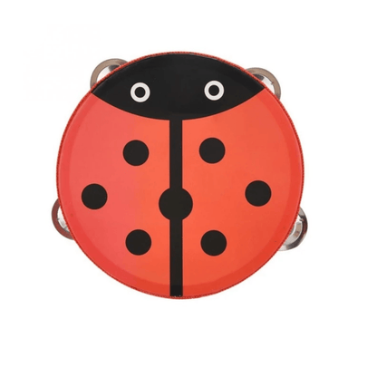 Tambourin Coccinelle Montessori pour Bébé