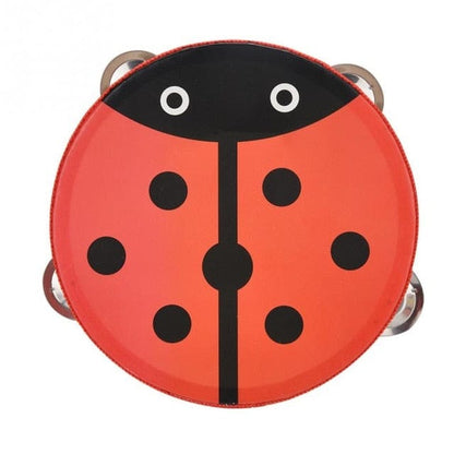 Tambourin Coccinelle Montessori pour Bébé