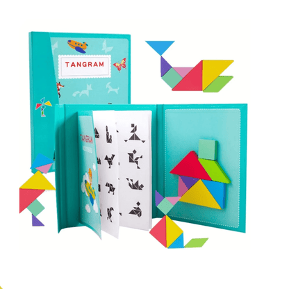 Tangram Magnétique Montessori - Puzzle Premium