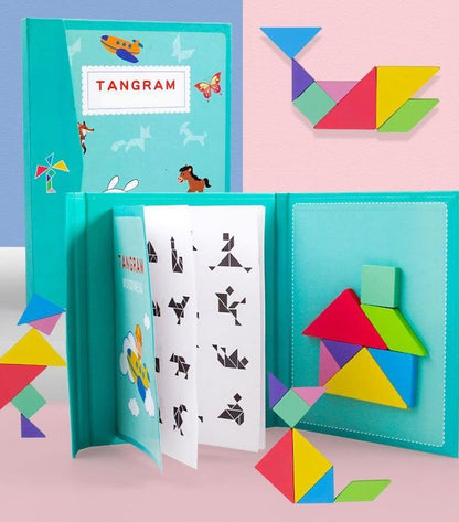 Tangram Magnétique Montessori - Puzzle Premium